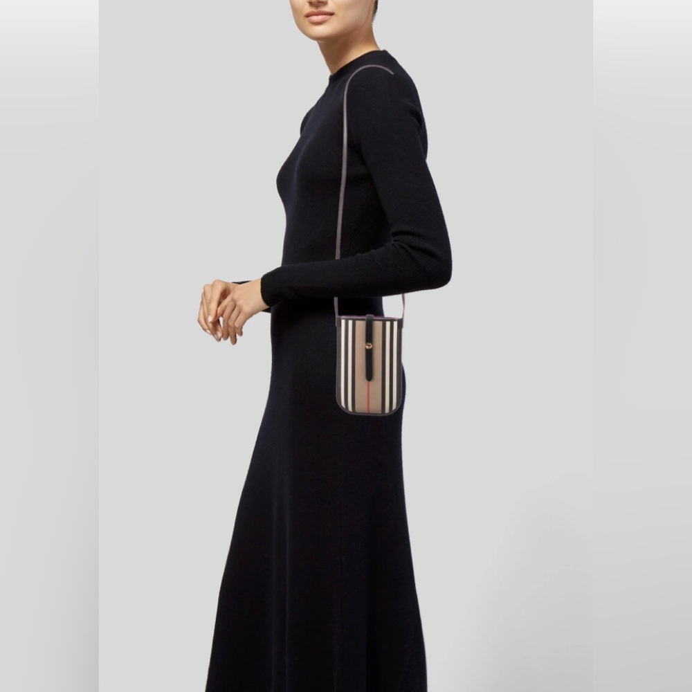 Burberry Icon Stripe Phone Crossbody